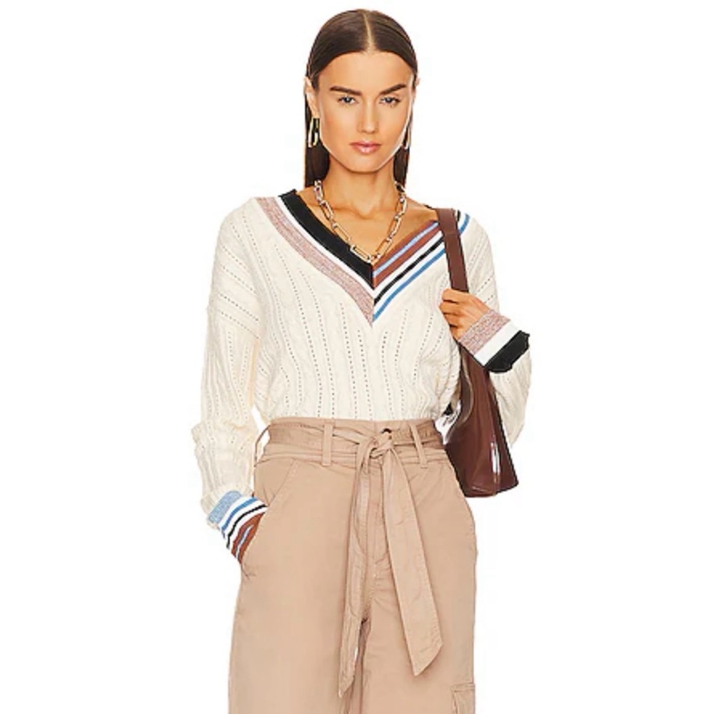 Veronica Beard ‘Rory’ V-Neck Pullover Sweater